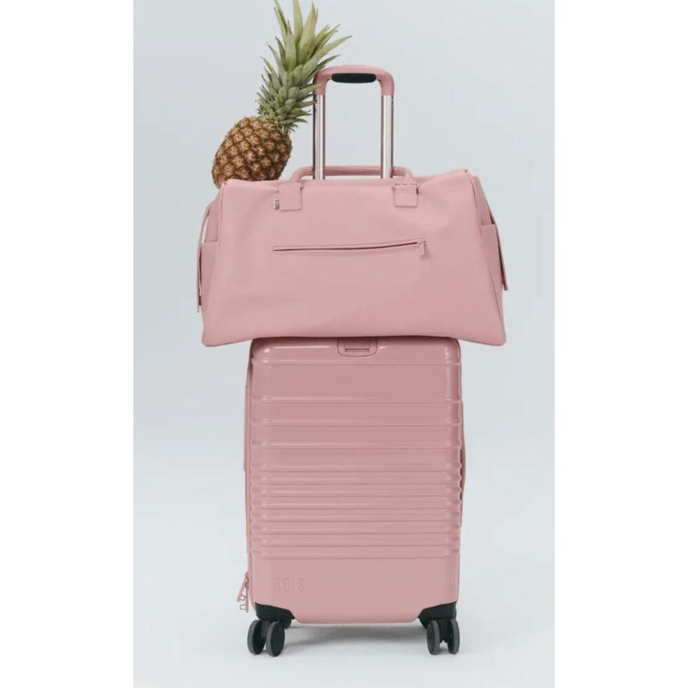 NWT BEIS Commuter Duffle Bag in Atlas Pink - Picture 4 of 7